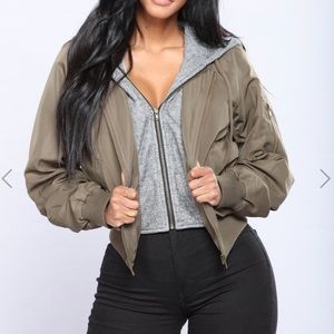 FASHION NOVA Bomber Jacket